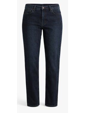 Barbell Apparel Jeans Mens 34X34 Blue Dark Wash Straight Leg Stretch Performance